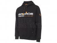 Angelpullover Savage Gear Cosmo Hoodie Black Ink - M