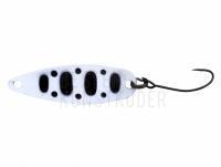 Forellenblinker Illex Native Spoon 35mm 2.5g - White & Black Yamame