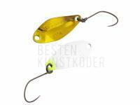 Forellen Blinker Nories Masukuroto Weeper 1.5g 23mm - #097 (White Chart / Gold)