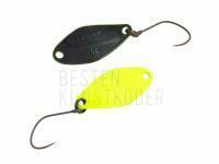 Forellen Blinker Nories Masukuroto Weeper 1.5g 23mm - #098 (Chart Black)