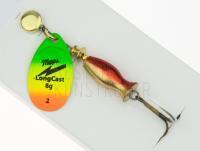 Spinner Mepps Aglia LongCast #2 8g - Tiger