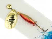 Spinner Mepps Aglia LongCast #3 12g - Gold / Red