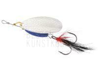 Spinner Mikado M-GRUB #4 13g - Silver / Blue Knight