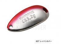 Blinker Shimano Cardiff Roll Swimmer CE 4.5g - 60T Red Silver