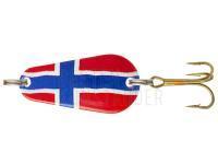 Blinker Solvkroken Spesial Classic 37mm 10g - Norges Flagg