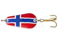 Blinker Solvkroken Spesial Classic 46mm 18g - Norges Flagg
