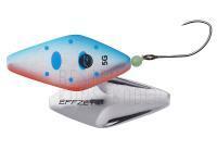 Blinker Effzett Pro Trout Inline Spoons Sinking 3cm 2.8g - Blue/Red Smolt