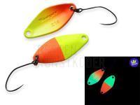 Forellen Blinker Nories Masukuroto Weeper 0.9g 20mm - #021 (Orange / F-Yellow)