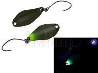 Forellen Blinker Nories Masukuroto Weeper 0.9g 20mm - #023 (Oliv Chart / Oliv)