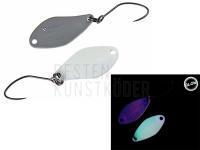 Forellen Blinker Nories Masukuroto Weeper 0.9g 20mm - #040 (Glow / Grey)