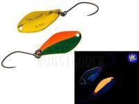 Forellen Blinker Nories Masukuroto Weeper 0.9g 20mm - #045 (Orange-Green / Gold)