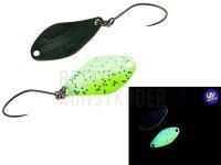 Forellen Blinker Nories Masukuroto Weeper 0.9g 20mm - #065 (Lemon / Black)