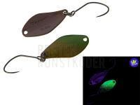 Forellen Blinker Nories Masukuroto Weeper 0.9g 20mm - #071 (Green-Brown / Brown)