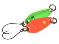 Blinker Spro Trout Master Incy Spoon 0.5g - Orange/Green