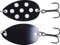 Blinker OGP Fidusen 3.2cm 2.8g - Black/White (GLOW) Dots