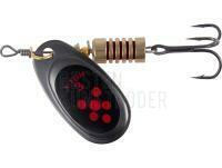 Blinker X-Fish Dark Side #3 6g - Nikel black orange