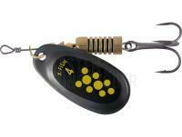 Blinker X-Fish Dark Side #4 9.5g - Nikel black lime
