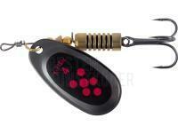 Blinker X-Fish Dark Side #4 9.5g - Nikel black orange