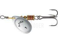 Blinker X-Fish Stark #1 2.5g - Silver