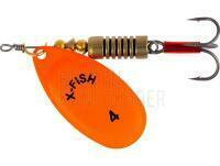 Blinker X-Fish Stark #4 9.5g - Nikel UV orange