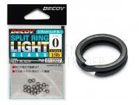 Decoy Split Ring LightClass R-1 Black - #0 | 15lb
