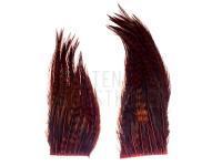 Bugger Hackle Patches - Grizzly Brown