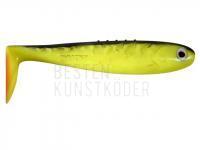 Gummifische Dragon Chucky 15cm SUPER YELLOW/BLACK red tail - econo