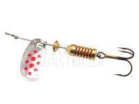 Spinner Mepps Comet Decorees #00 1.5g - Silver/Red Dots