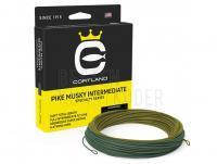 Fliegenschnüre Cortland Pike Musky Intermediate Olive / Green 100ft WF8I 280 grains