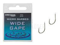 Haken Drennan Wide Gape Spade End Micro Barbed - #16