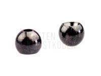 Black Nickel beads 3,8mm