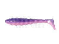 Gummiköder Keitech FAT Swing Impact 84mm - LT Bubblegum Grape