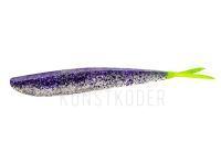 Gummifische Lunker City Fin-S Fish 4" - #281 Purple Ice/ Chart Tail