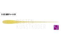 Gummiköder Tict Fisit Nude 2.7" - C-22 Gold Powder Chart UV