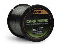 Monofile Schnüre Fox Carp Mono 15lb  0.33mm 1000m
