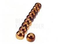 FutureFly Brass Beads 4 mm - Metallic Brown