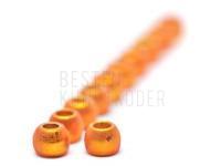 FutureFly Brass Beads 5 mm - Mat Metallic Golden Orange