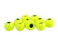 Tungsten Beads - Fluo Yellow 3.8mm