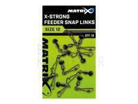 X-Strong Feeder Bead Snap Links Size 10