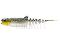 Gummifisch Savage Gear Cannibal Minnow V-Tail 12.5cm 12.8g S - Green Silver