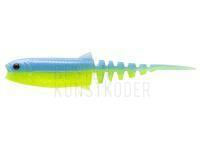 Gummifisch Savage Gear Cannibal Minnow V-Tail 8cm 3.4g S - Blue Chartreuse