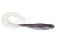 Gummifishe Delalande Zand Curly 12cm 2pcs - 143 - GREEN WAKA