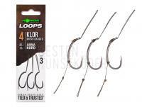 Haken Korda Loop Rigs Klor Micro Barbed #4 30lb 13kg 3pcs