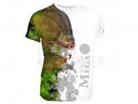 Dragon Breathable T-shirt Megabaits - bream/tench white - XL