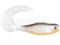 Dragon Gummifisch Hitman 10cm - Pearl/Black | Orange