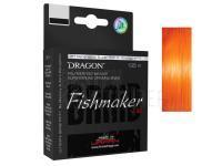 Geflochtene Schnur Dragon Fishmaker v2 Light Orange 135m 0.16mm