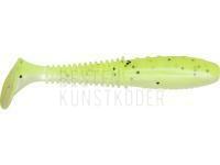 Invader Pro  5cm - Pearl/Chertreuse - black glitter