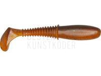 Gummifische Dragon Invader Pro  7.5cm - Carrot/Mot.oil - red/black glitter