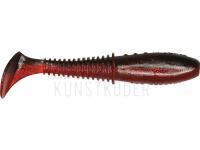 Gummifische Dragon Invader Pro  7.5cm - Red/Black - black/red glitter