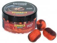 Jaxon Dumbels Duo Color Sinking Method Feeder 50g 8/10mm - Orange-Chocolate